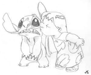 lilo & stitch skizze für myabi