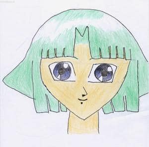 klein alister beim haarefärben