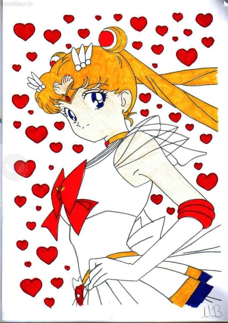 Ich bin Sailor Moon und im Namen des Mondes werde ich euch bestrafen