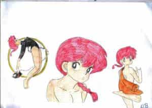 Ranma im traning