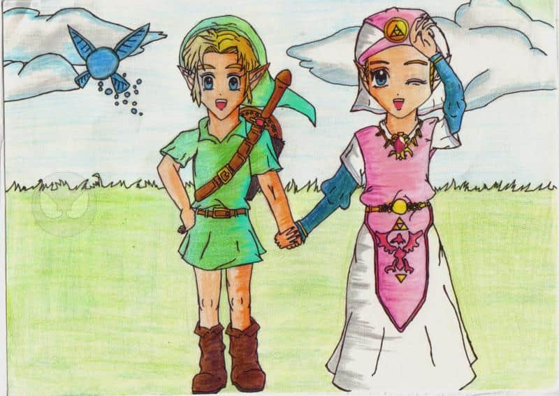 I and my best friend Link =^.^=