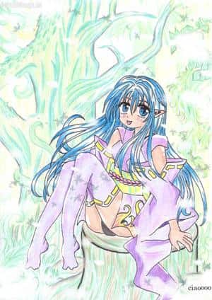 ein SEHR grüner wald =.=