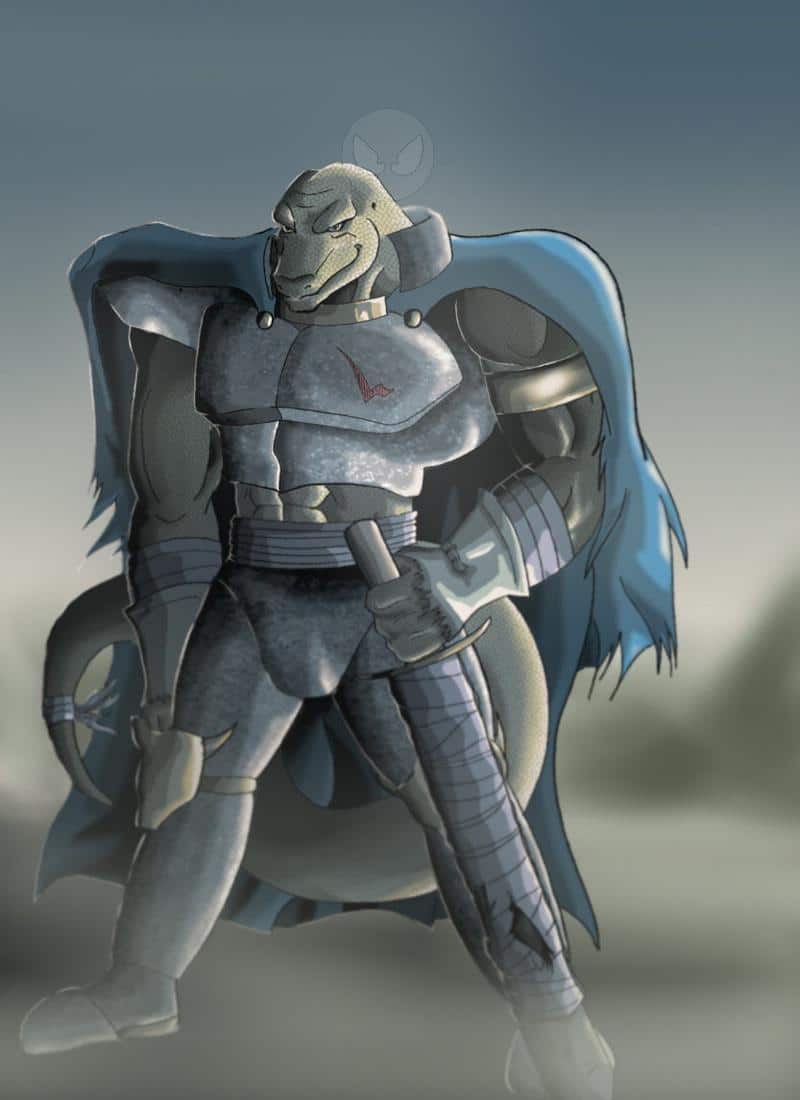 Jishin, der Waraneaner