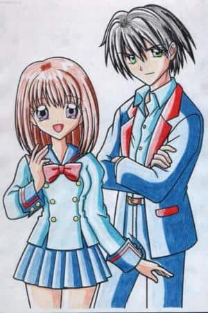 zwei aus mermaid melody pichi pichi pitch(weis aba nich wie die heißen^^)