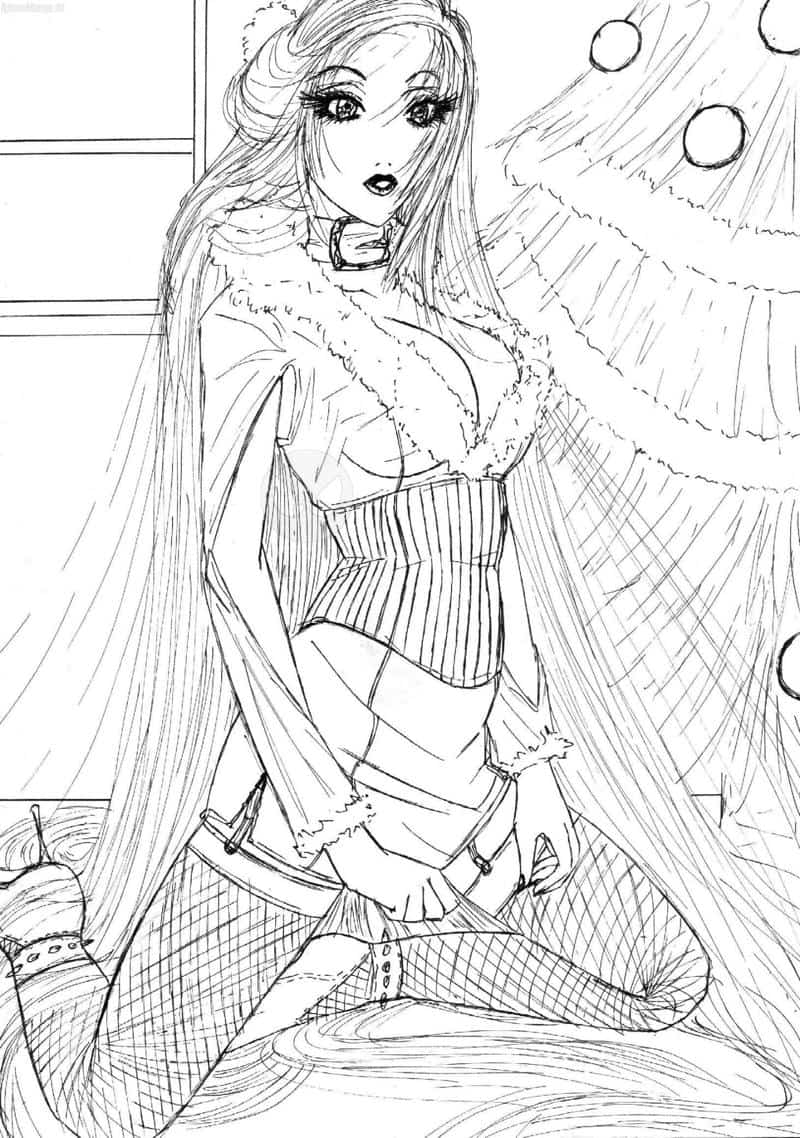 Christmas Cel-Sketch