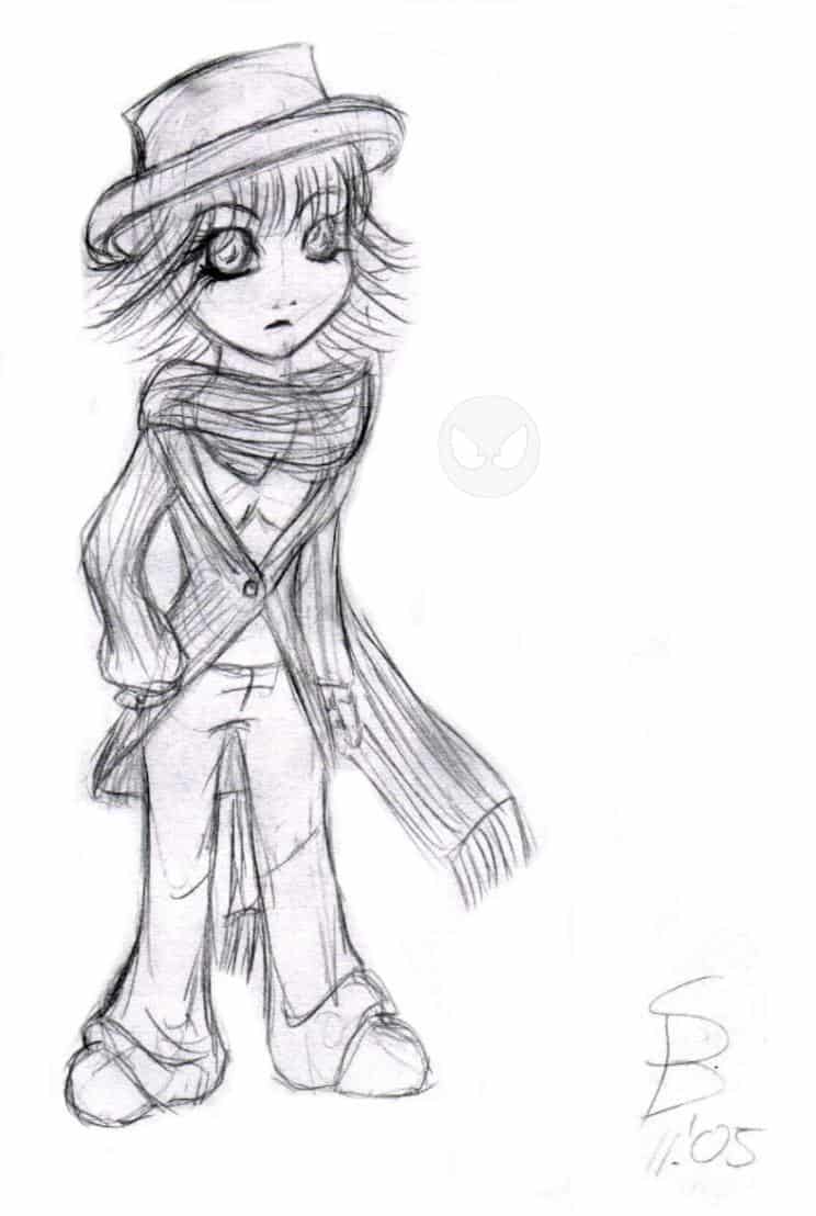 Schnappi Selbstportrait