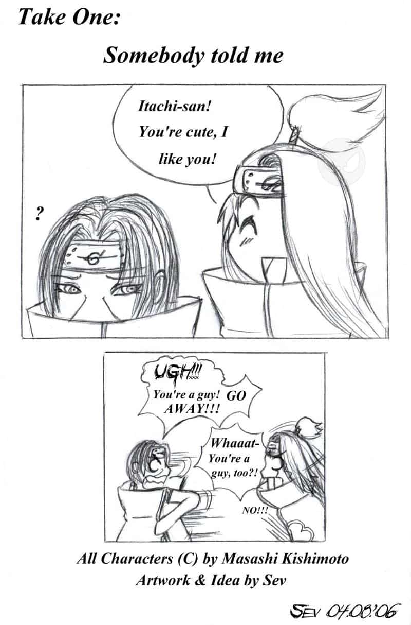 Take One: Somebody told me...