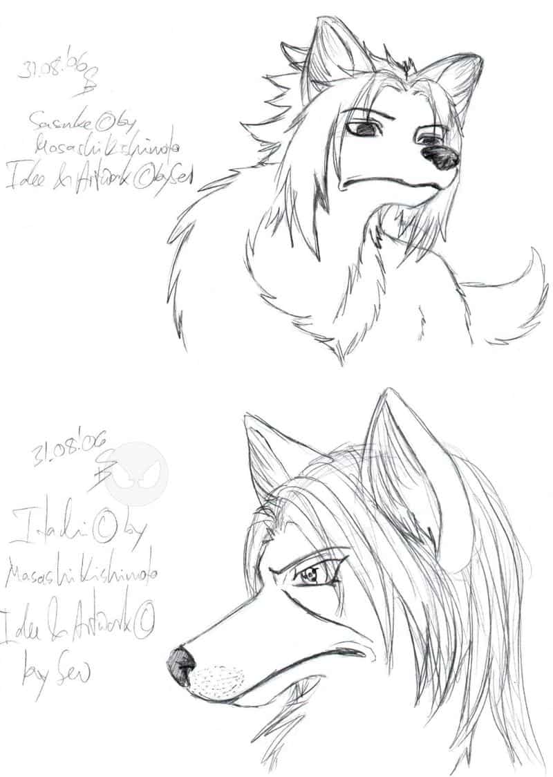 SasUKE- and Itachiwolves