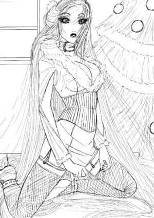 Christmas Cel-Sketch