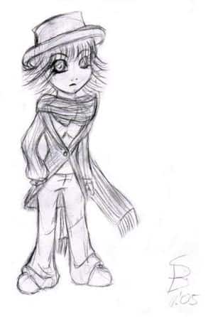 Schnappi Selbstportrait