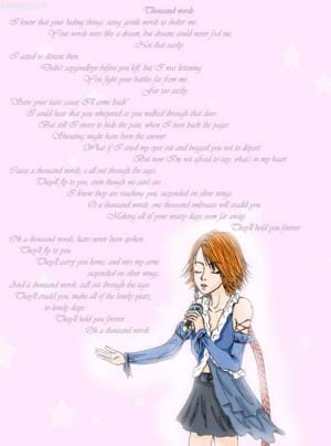 Yuna-Thousand words