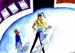 Ein Tag im Eisstadion