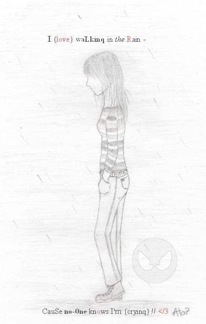 I Love Walkinq In The Rain...