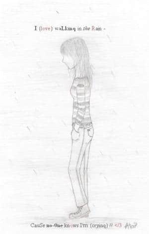 I Love Walkinq In The Rain...