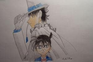 kaito kid und conan ^^