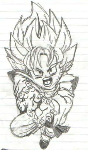 SSJ Son Goten KameHameHa