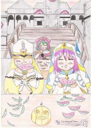 Helba,Kite und Mireiyu