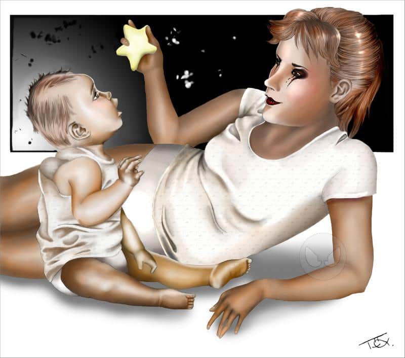 Ein Stern vom Himmel