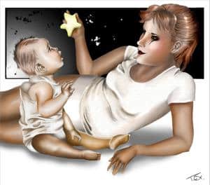 Ein Stern vom Himmel