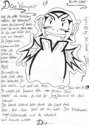 Mein Vampir^^ (Für alle die ärzte Fans auf dieser Page!)