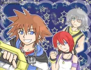 Sora,Riku,Kairi
