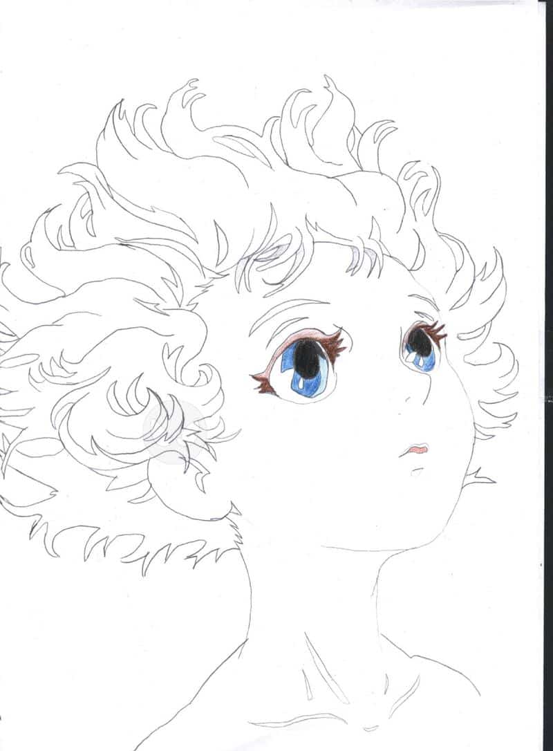 von nem Mega Poster Abgehmalt