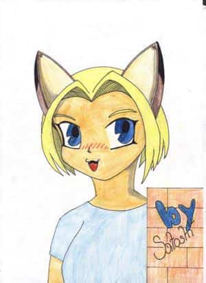 Cat-Girl Colo (skizze)
