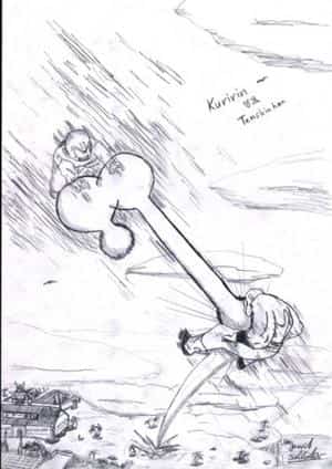 Kuririn vs. Tenshinhan