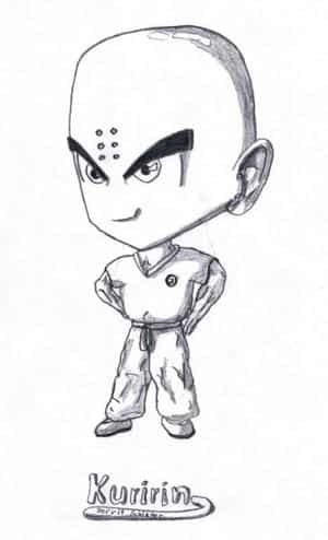 Kuririn with big head