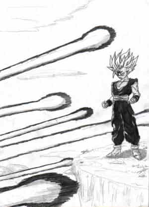 Son-Gohan under fire!