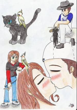 Taiana and Marc-O in love...