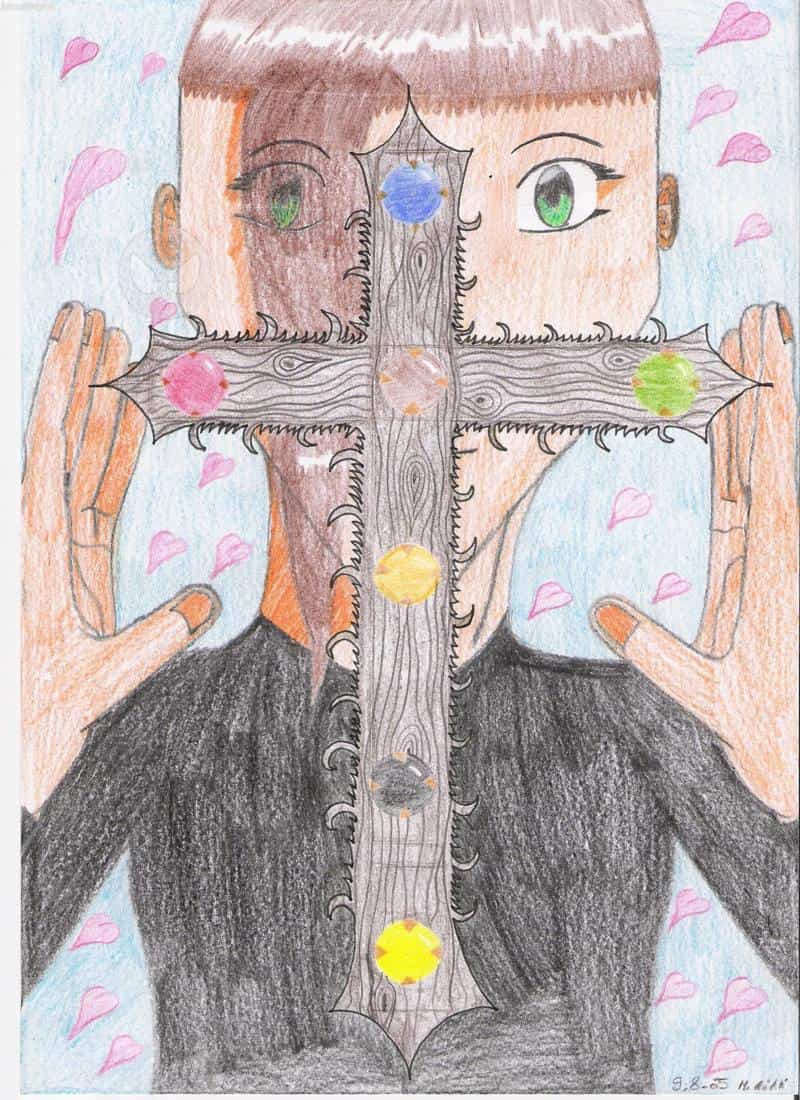 Hüterin des Elementar und Lebenskreuzes