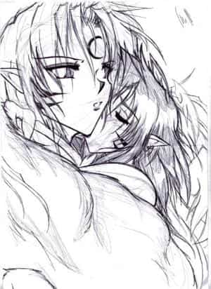 Sesshomaru Kiss