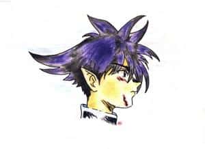 Kiusuke mit Blessuren