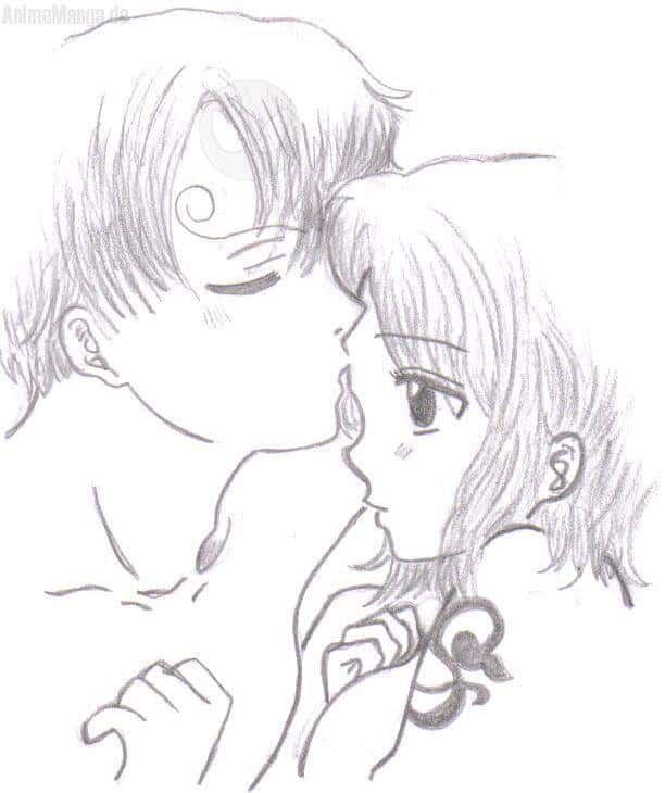 "Küss nicht meine Stirn,küss meine Lippen!"