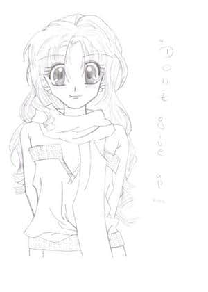 Ungleicher Blick und dumme Frisur *schäm*