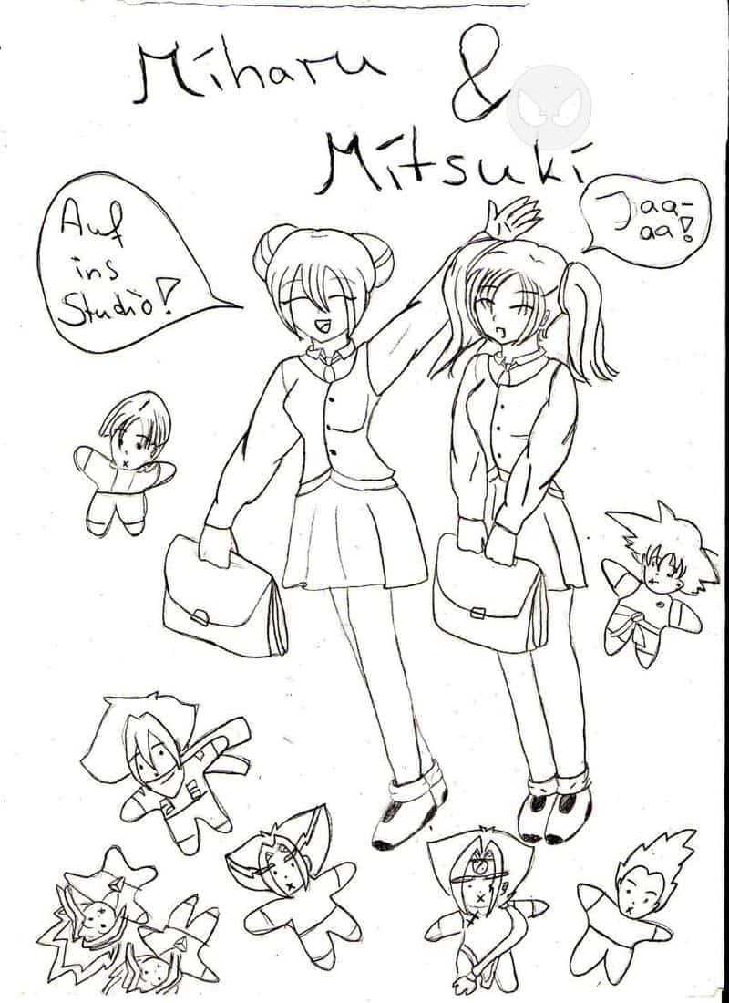 Miharu und Mitsuki!