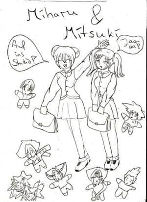 Miharu und Mitsuki!
