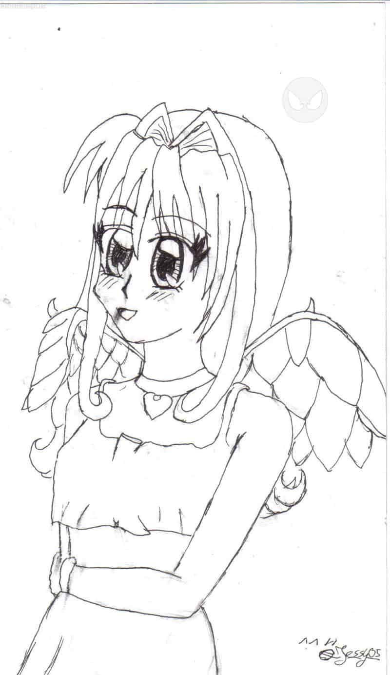 Ein leicht verschmierter engel^^ö (für KagomemitPfeilun, die ärzte, leoparden usw. usf.)