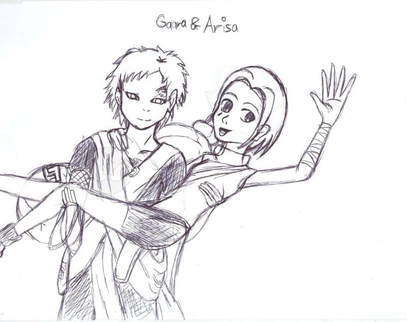 Das ist die kuli skizze zu nem bild das ich nur Arisa-sensei widme^^ö