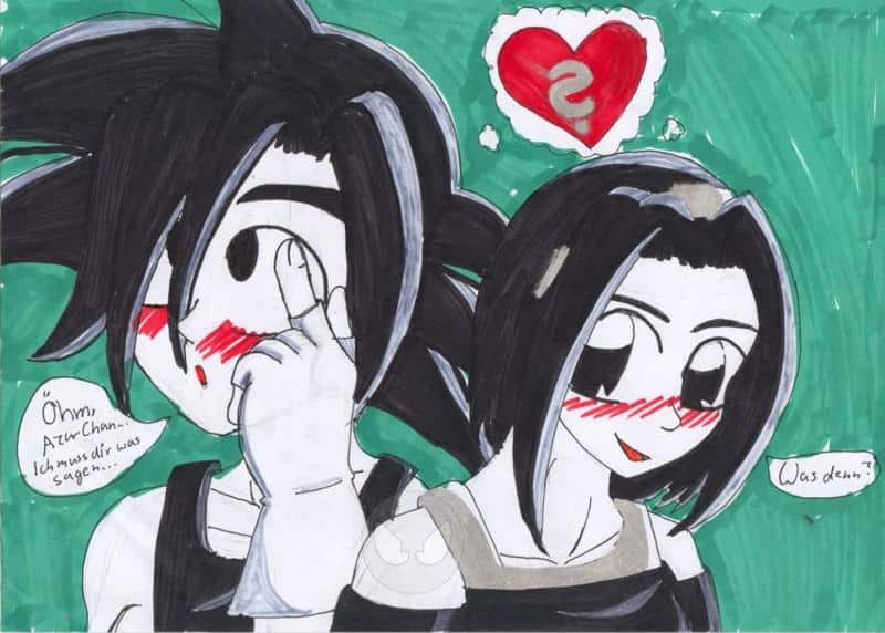 Was will er ihr sagen?! (Azu X Gotan)