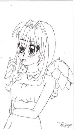 Ein leicht verschmierter engel^^ö (für KagomemitPfeilun, die ärzte, leoparden usw. usf.)