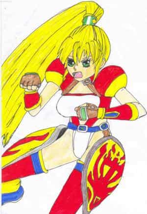 Meine Rummy, die erste die ich eigentlich gemalt hab^^(für alle EF zocker^^)