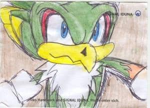 Der eine Vogel aus Sonic Riders^^