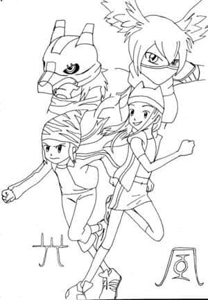 Koji und Zoe mit ihren H/B Hybriden^^ (schreibt man das so?)