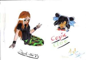 Mein erster Versuch mit Copics^^