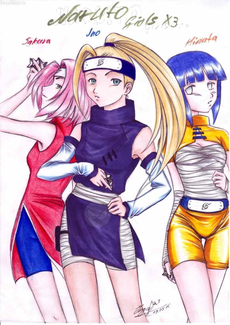 Naruto Girls X3