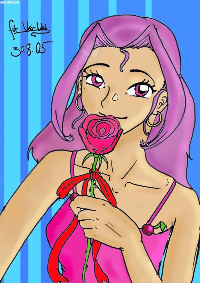 Vielen Dank für die Blumen!