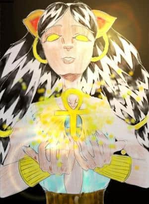 Eine Ägyptische Göttin