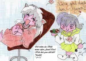 Liebe geht durch den Magen (In einem anderem Still ausgemahlt...^^)